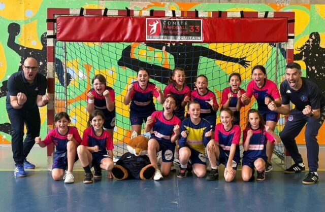 Victoire des U11 filles 29-1 contre Monsegur qui valident leur première place 👏👏👏💪💪💪💪