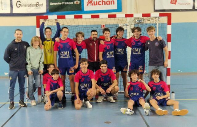 Victoire de nos -15.  33-32