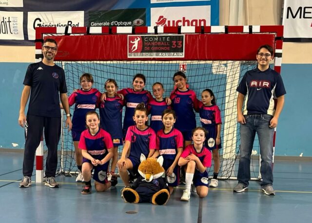Victoire des U11 filles 20-9 contre Libourne 👏👏