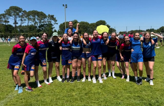 Tournoi de Lège de nos -15 Filles face au Barp qui s’est déroulé dans une très bonne ambiance