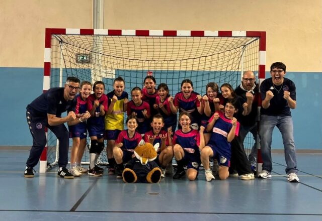 Victoire des U11 filles 14 à 5 contre Libourne 👏👏 elles gardent leur première place au classement 👏👏