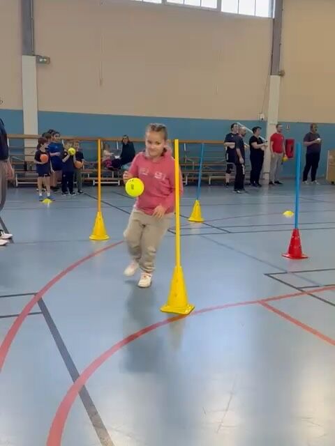 Notre mini hand en action 💪